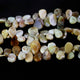 1 strand Yellow Opal Smooth Pear Drop Shape Briolettes - Yellow Opal Beads 10mmx11mm -20mmx12mm 8.5 Inch Long BR3192 - Tucson Beads