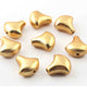 1 Strands Gold Plated Designer Copper Fancy Beads, Casting Fancy Beads, Jewelry Supplies 24mm -9 inches Bulk Lot  GPC620 - Tucson Beads