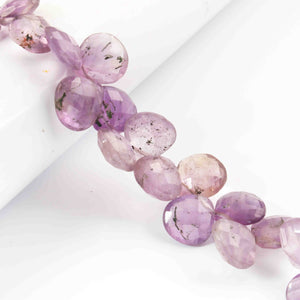 1  Strand Ametrine Faceted Briolettes -Pear  Shape  Briolettes  11mmx10mm-21mmx13mm- 7.5 Inches BR01984 - Tucson Beads