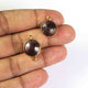 5   Pcs Amethyst Faceted Round Shape 24k Gold Plated Pendant& Connector - 16mmx13mm-PC673 - Tucson Beads