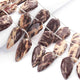 1  Strand Chocolate Jasper Faceted  Briolettes  - Fancy  Briolettes  -29mmx15mm 8.5 Inches BR01439 - Tucson Beads