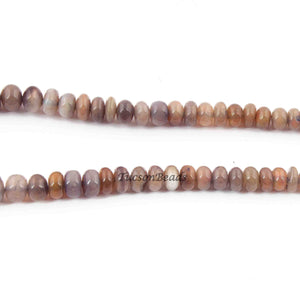 1 Full Strand Natural Ethiopian Welo Opal Smooth Rondelles Beads - Opal Rondelle 3mm-8mm 17 Inch  BR3187 - Tucson Beads