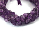 1 Strand Amthyst Faceted Briolettes -Oval Shape  Briolettes - 10 Inches 7mmx6mm-12mmx9mm BR02056 - Tucson Beads