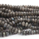 1  Strand Labradorite Smooth Roundels - Smooth Roundels Beads 6mm-13mm 18 Inches long BR3135 - Tucson Beads