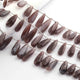 1 Strand Chocolate Moonstone Faceted Pear Briolettes -Pear Shape Briolettes -14mmx6mmx246mmx7mm - 8  Inches BR0745 - Tucson Beads