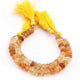 1 Strand Excellent Quality Golden Rutile Faceted Rondelles- Roundel Beads 9mm-10mm, 6 Inches BR1763 - Tucson Beads