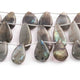 1 Strand Labradorite Smooth Pear Briolettes - Labradorite Pear Shape Beads 28mmX12mm-19mmx13mm 8.5 Inches BR01455 - Tucson Beads