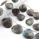 1  Strand Labradorite Faceted Briolettes -Heart Shape  Briolettes  28mmx29mm31mmx32mm -8 Inches BR3671 - Tucson Beads