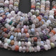 1  Long Strand Multi Stone Smooth Briolettes - Round Shape  Briolettes - 9mmx10mm- 12 Inches BR3041 - Tucson Beads