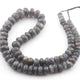 1  Strand Labradorite Smooth Rondelles- Rondelles Beads 6mmx13mm -18 Inches BR2376 - Tucson Beads