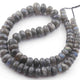 1  Strand Labradorite Smooth Rondelles- Rondelles Beads 6mmx13mm -18 Inches BR2376 - Tucson Beads