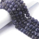 1 Long  Strand  Iolite Faceted Rondelles  - Round Shape Rondelles - 6mm-13mm-12 Inches BR02098 - Tucson Beads