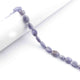 1 Long Strand Tenzanite  Smooth Briolettes -Oval Shape Briolettes - 10mmx7mm - 7.5 Inches BR1113 - Tucson Beads