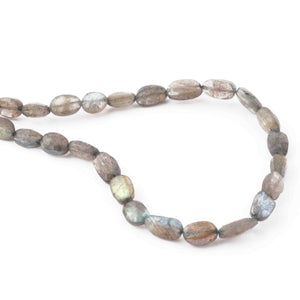 1  Strand Labradorite Faceted Briolettes  -Oval Shape Briolettes  9mmx6mm - 10mmx6mm 9 Inches BR4029 - Tucson Beads