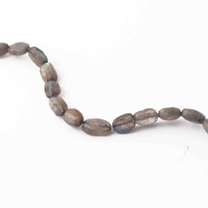 1  Strand Labradorite Faceted Briolettes  -Oval Shape Briolettes  9mmx6mm - 10mmx6mm 9 Inches BR4029 - Tucson Beads