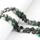 1  Strand Shaded Emerald Faceted Briolettes  -Heart Shape Briolettes  8mm-9mm - 8 Inches BR669 - Tucson Beads