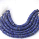 1 Long Strand Lapis Lazuli Faceted Heishi Briolettes - Wheel Beads - 12mm-9mm - 8 Inches BR02064 - Tucson Beads