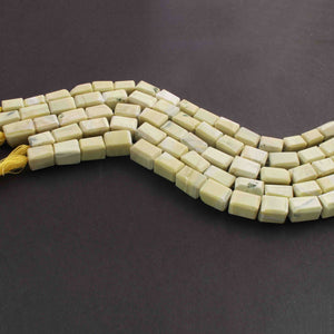 1 Long Strand Yellow Opal Faceted Tumbled Shape, Nuggets Beads , Step Cut , Briolettes - 12mmx8mm-19mmx11mm- 10 inches BR01427 - Tucson Beads