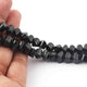 1  Strand Black Spinel Twisted  Shape Briolettes - Faceted Briolettes 8mm 8 Inch BR2475 - Tucson Beads