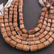 1 Long Strand Brown Jasper Faceted Tumbled Shape, Nuggets Beads , Step Cut , Briolettes - 11mmx9mm-13mmx10mm- 9.5 inches BR01431 - Tucson Beads