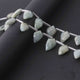 1  Long Strand Shaded Amazonite Faceted Briolettes - Fancy Shape Briolettes -17mmx11mm-20mmx12mm - 8 Inches BR02070 - Tucson Beads