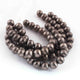 1 Strand Oxidized Plated Copper Ball Beads, Copper Beads, Copper Ball, Jewelry Making 10mm 7 Inches, GPC591 - Tucson Beads