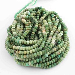 1  Strand Chrysoprase Faceted Rondelles  - Gemstone Rondelles -6mm- 16 Inches BR0904 - Tucson Beads