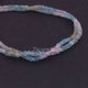 2 Strands Multi Aquamarine Faceted Rondelle Beads - Multi Aquamarine Beads 3mm-4mm 13 Inch Long Strand RB096 - Tucson Beads