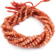 1 Strand Sunstone Faceted Rondelles-Gemstone Beads 9mm-6mm 14.5 Inch BR0899 - Tucson Beads