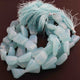 1 Strand Aqua Chalcedony Smooth Briolettes - Assorted Shape  Briolettes - 17mmx12mm-13mmx14mm - 8 Inches BR01016 - Tucson Beads