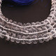 1  Long Strand Crystal Faceted Rondells -Round  Shape  Rondells 7mm-8mm-8 Inches BR938 - Tucson Beads