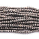 1 Strand Black Pyrite  Faceted Rondelles - pyrite Faceted Beads 7mm-8mm 8 Inches BR3519 - Tucson Beads