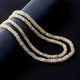 1 Full Strand Natural Ethiopian Welo Opal Smooth Rondelles Beads -Opal Rondelle 3mm-5mm 16 Inch BRU107 - Tucson Beads