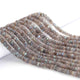 1  Long Strand Labradorite Faceted Roundells -Round Shape Roundells  4mm-5mm-10 Inches BR0808 - Tucson Beads