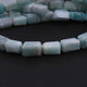 1 Strand  Amazonite  Faceted Tumbled Shape- Nuggets Beads -Step Cut - Briolettes - 9mmx7mm-16mmx11mm - 12.5 inches BR0026 - Tucson Beads