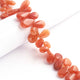 1 Long Sunstone Smooth  Briolettes - Pear Shape Briolettes  12mmx8mm-21mmx11mm- 10.5 Inches BR1364 - Tucson Beads