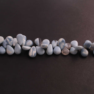 1 Long Bolder Opal Smooth  Briolettes - Pear Shape Briolettes  8 mmx7 mm-20mmx10mm- 11 Inches BR1137 - Tucson Beads