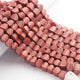 1 Strand Rhodonite Faceted Briolettes - Fancy Beads 9mmx10mm-6mmx8mm- 8.5 Inches BR01546 - Tucson Beads