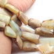 1 Strand Peru opal smooth  Briolettes - Assorted Briolettes -18mmx16mm-42mmx16mm -8 Inches BR928 - Tucson Beads