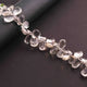 1 Strand Green Amethyst Smooth pear Shape Briolettes - Green Amethyst pear Beads -10mmx8mm-15mmx7mm -8 Inches BR910 - Tucson Beads