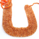 1 Strand Citrine Smooth Heishi Wheel  Briolettes - Wheel  Briolettes 4mm-5mm 13 Inch BR260 - Tucson Beads