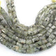 1 Strand  Green Rutile Faceted Briolettes - Tumble Nugets Shape Briolettes - 16mmx10mm-10mmx8mm- 10.5 Inches BR01559 - Tucson Beads