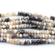 1 Strand Dendrite Opal Faceted Rondelles - Rondelle Beads 5mmx7mm 19 Inches BR3828 - Tucson Beads