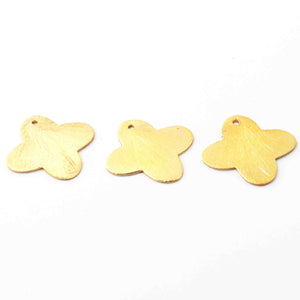 10 PCS Star Charm 24k Gold Plated On copper - Golden stamp finish charm 24mm GPC1043 - Tucson Beads