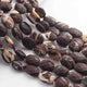 1  Strand Chocolate Jasper Faceted  Briolettes  - Oval  Briolettes  -14mmx12mm -18mmx14mm-10 Inches BR01610 - Tucson Beads