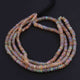 1 Long Strand Ethiopian Opal Smooth Roundels - Ethiopian Roundels Beads 3mm-4mm 16 Inch BR2658 - Tucson Beads