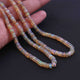 1 Long Strand Ethiopian Opal Smooth Roundels - Ethiopian Roundels Beads 3mm-4mm 16 Inch BR2658 - Tucson Beads