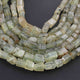 1 Long Strand Prehnite  Faceted Tumble Shape, Nuggets Beads , Step Cut , Briolettes -8mmx7mm-15mmx10mm- 10.5 inches BR01607 - Tucson Beads