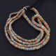 1 Long Strand Ethiopian Opal Smooth Roundels - Ethiopian Roundels Beads 3mm-5mm 13 Inch BR1787 - Tucson Beads