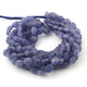 1 Long Strand Tenzanite  Smooth Briolettes -Oval Shape Briolettes - 4mmx6mm-11mmx7mm - 16 Inches BR0100 - Tucson Beads